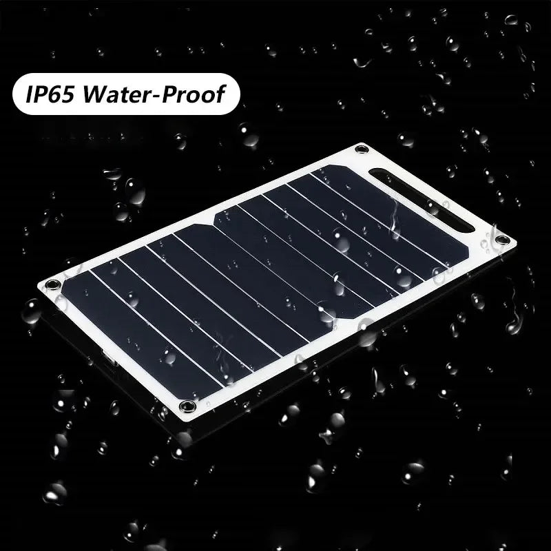 Panel Solar Portátil USB para Cargar Dispositivos