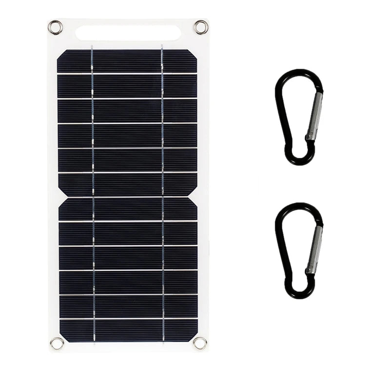 Panel Solar Portátil USB para Cargar Dispositivos