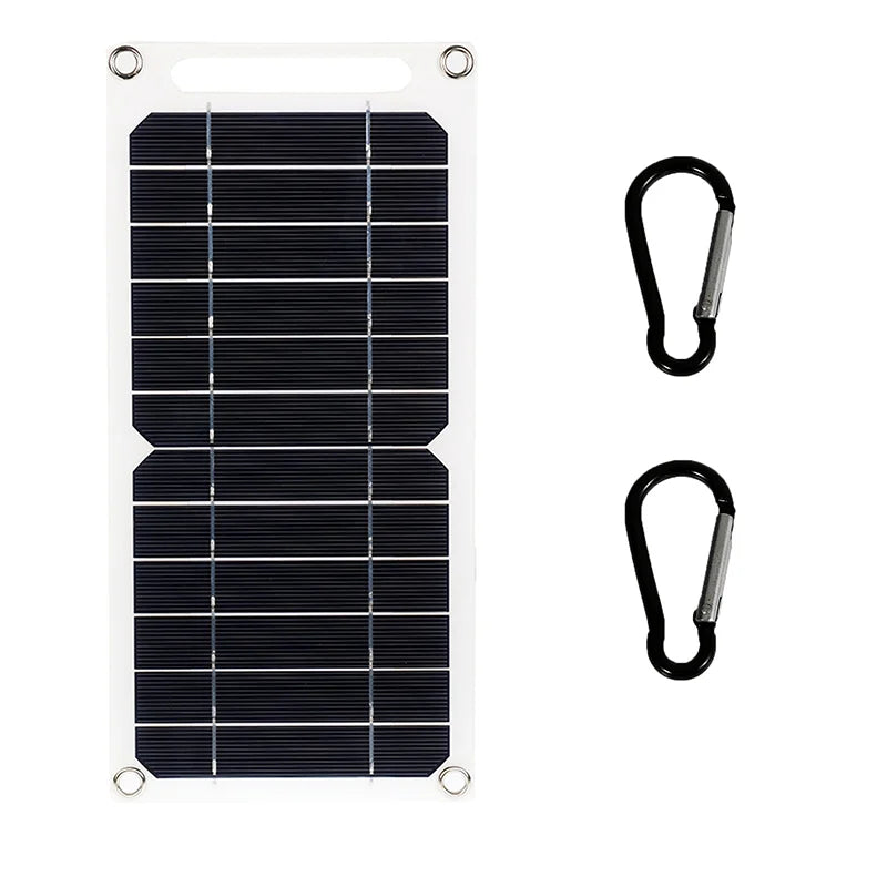 Panel Solar Portátil USB para Cargar Dispositivos